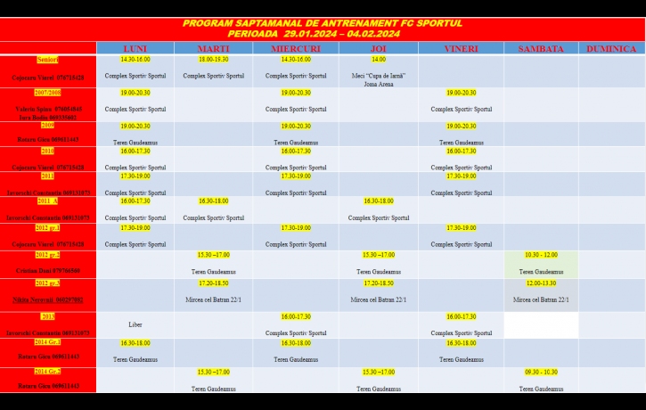 Program